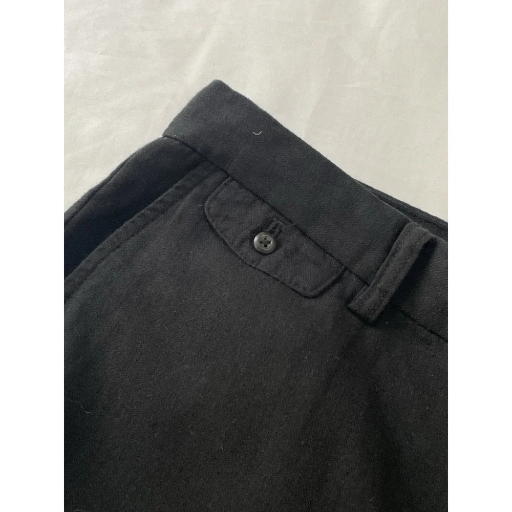 NEW Banana Republic Athletic-Fit Linen-Blend Trouser Pants 33x30 Black $90